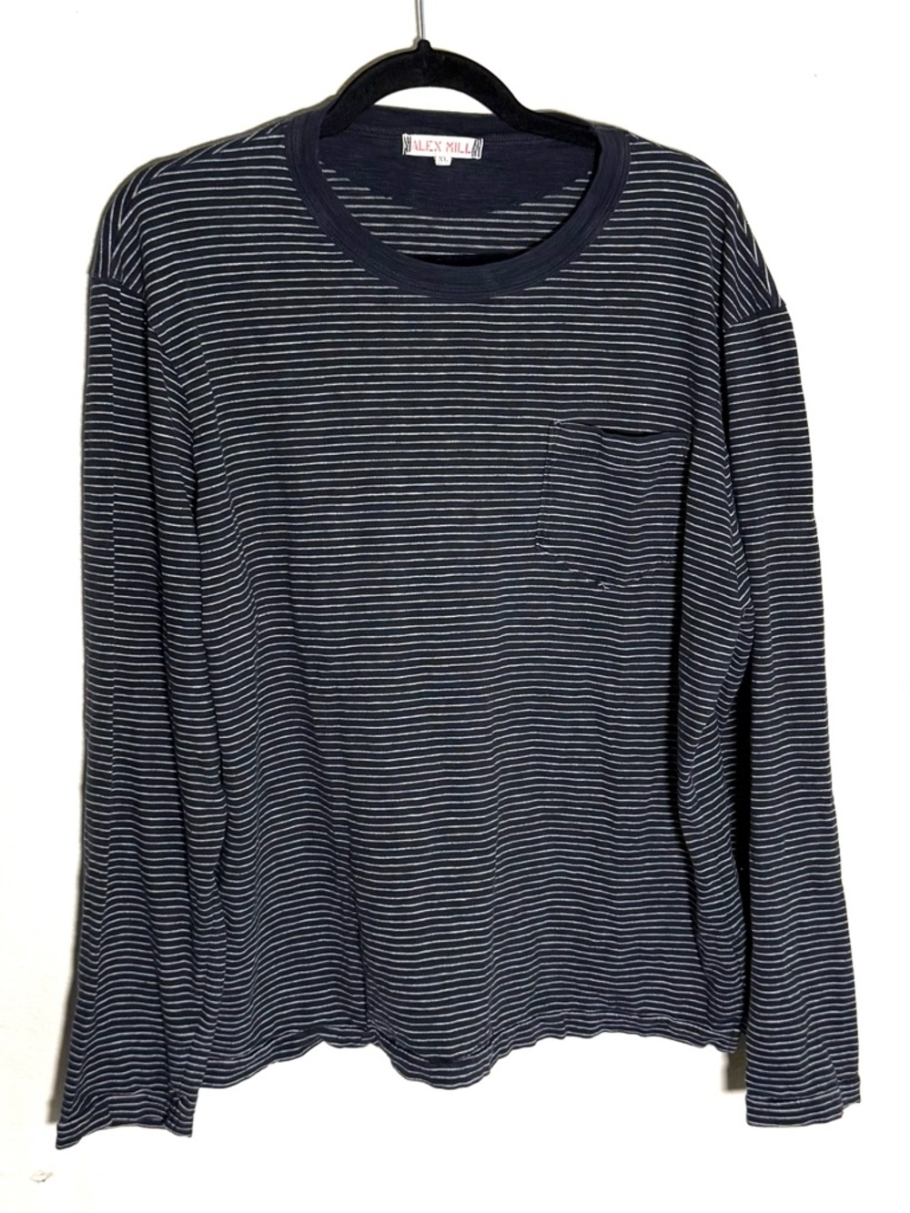 Alex Mill Striped Long Sleeve T Shirt Men’s Size XL